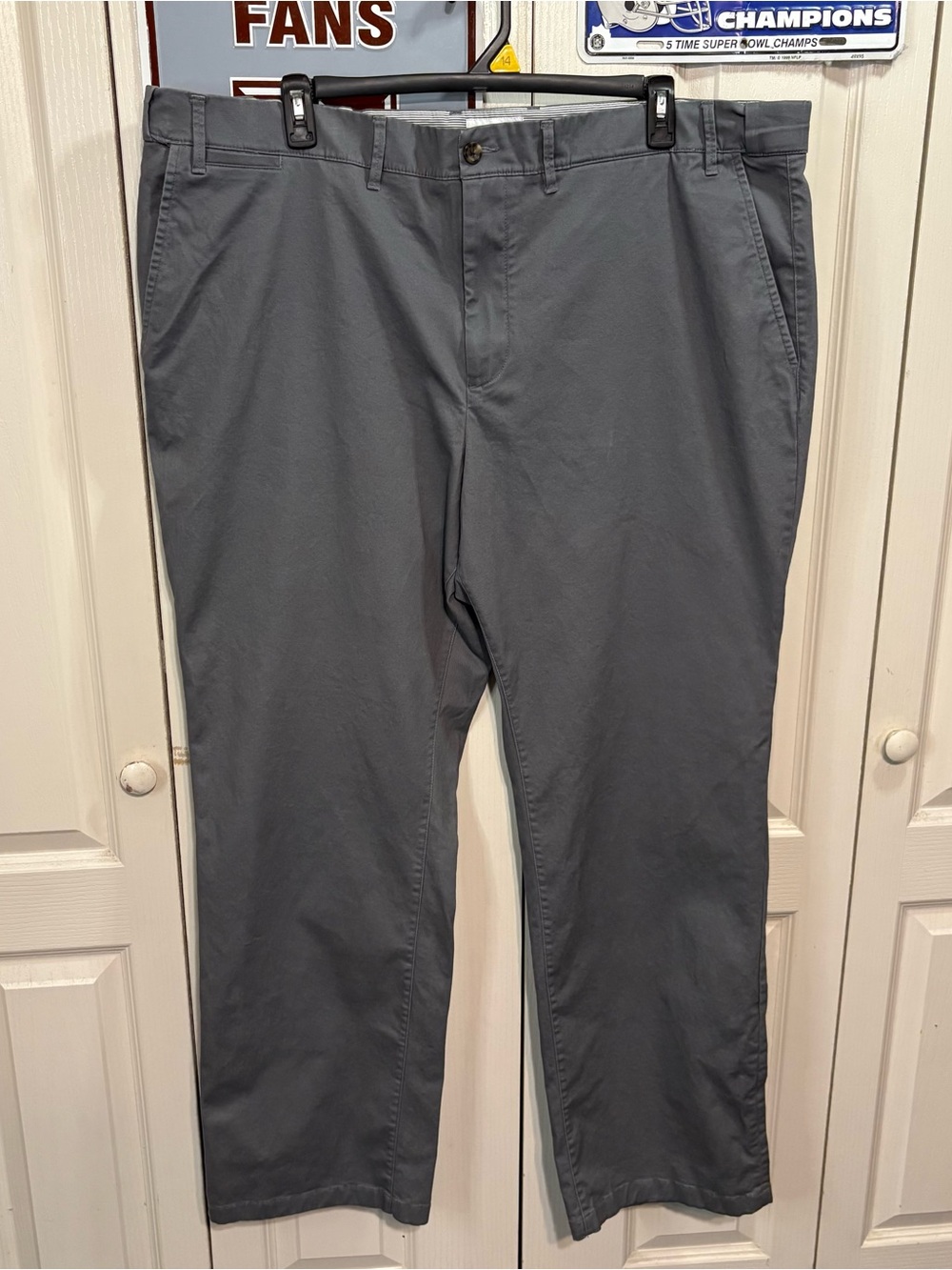 Goodiellow Big & Tall Men's Gray Casual Chino Pants
